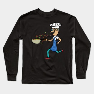 Stir Fry Crazy Long Sleeve T-Shirt